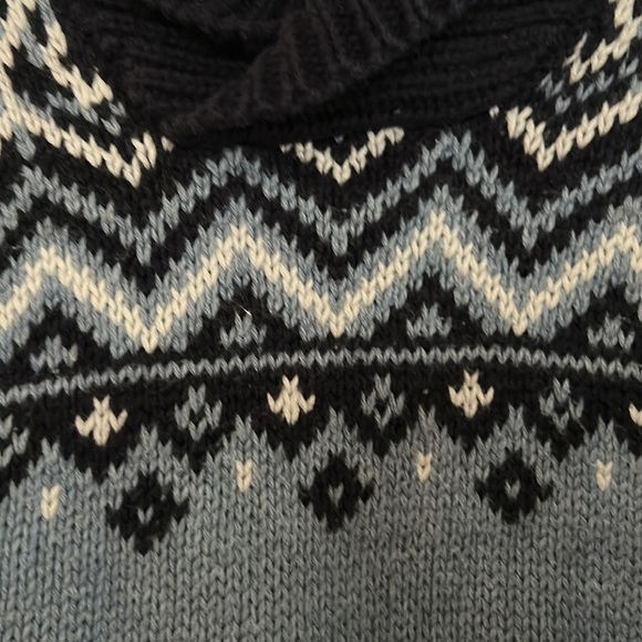 Gymboree Blue Knit Sweater Sz S 5-6 - Picture 3 of 4